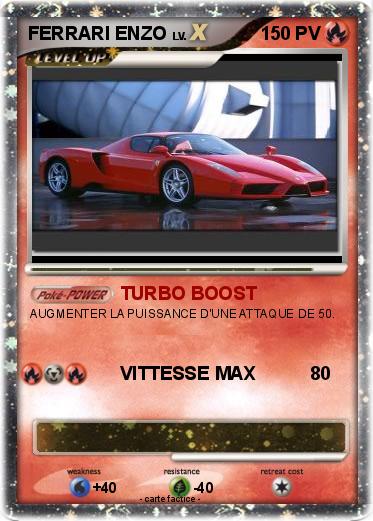 Pokemon FERRARI ENZO
