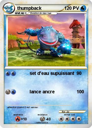 Pokemon thumpback