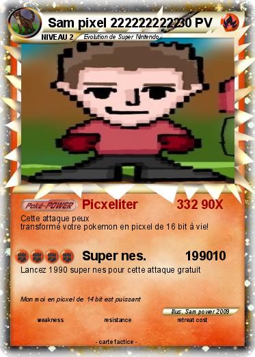Pokemon Sam pixel 2222222222