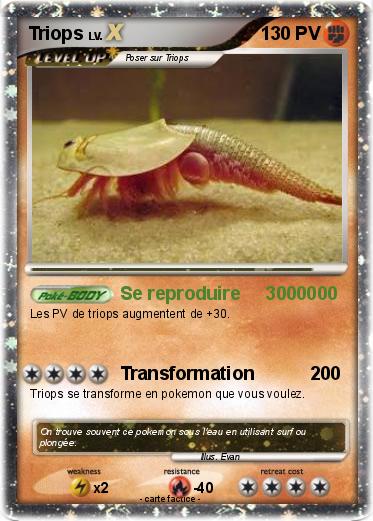 Pokemon Triops