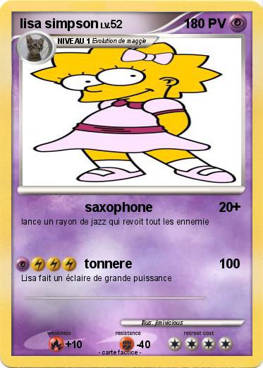Pokemon lisa simpson