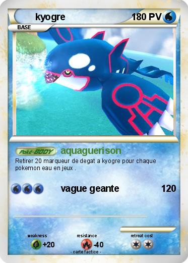Pokemon kyogre