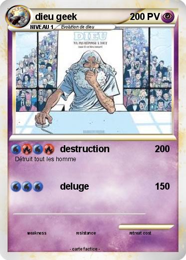 Pokemon dieu geek