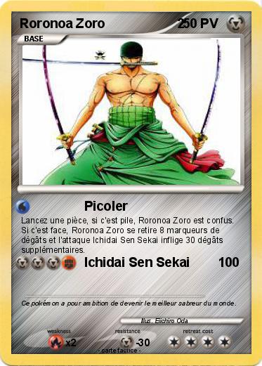 Pokemon Roronoa Zoro                    2