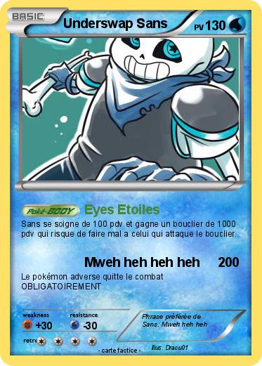 Pokemon Underswap Sans