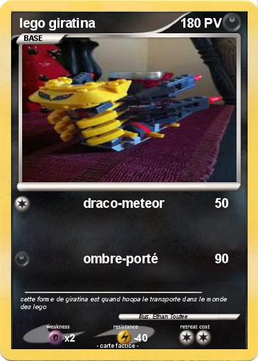 Pokemon lego giratina