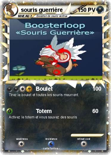 Pokemon souris guerrière