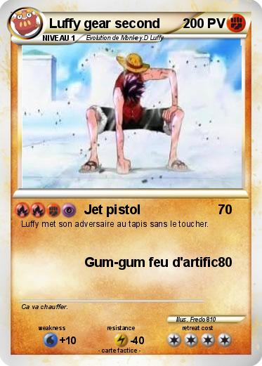 Pokemon Luffy gear second
