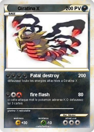 Pokemon Giratina X