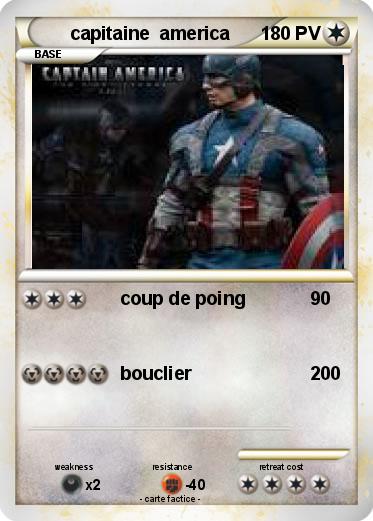 Pokemon capitaine  america