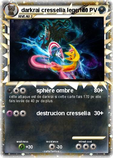 Pokemon darkrai cresselia legende