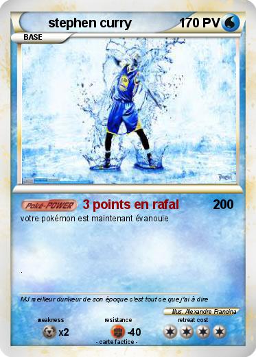 Pokemon stephen curry