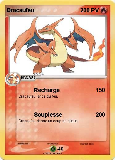 Pokemon Dracaufeu