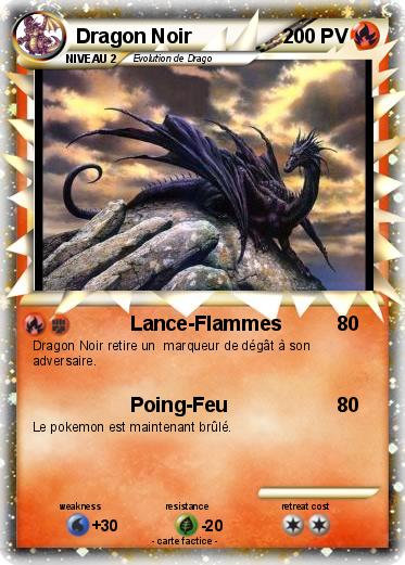Pokemon Dragon Noir