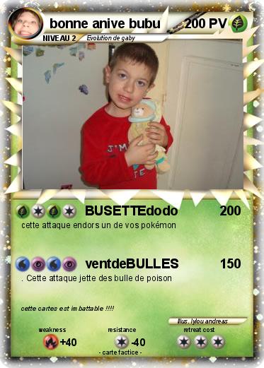 Pokemon bonne anive bubu