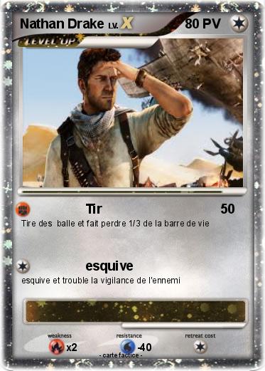 Pokemon Nathan Drake