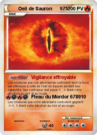 Pokemon Oeil de Sauron      975