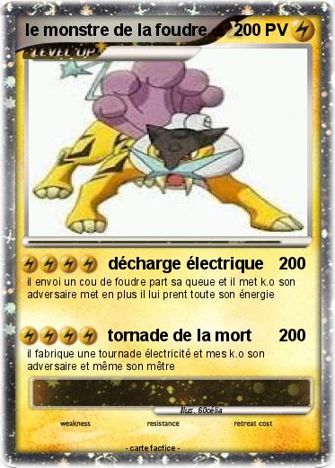 Pokemon le monstre de la foudre