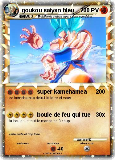Pokemon goukou saiyan bleu