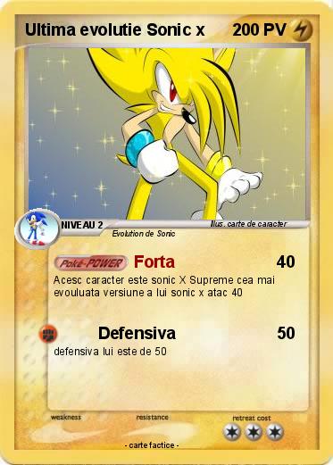 Pokemon Ultima evolutie Sonic x