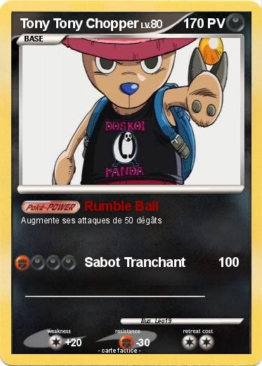 Pokemon Tony Tony Chopper
