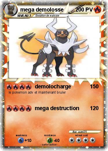 Pokemon mega demolosse