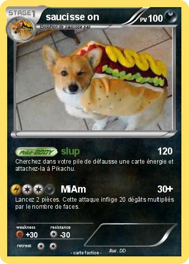 Pokemon saucisse on