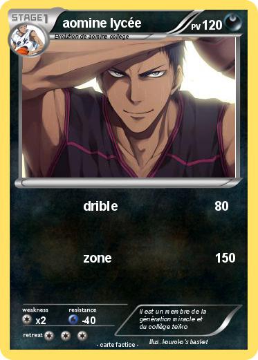Pokemon aomine lycée