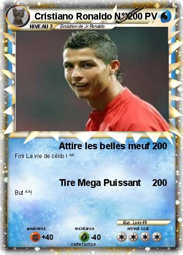 Pokemon Cristiano Ronaldo N°X