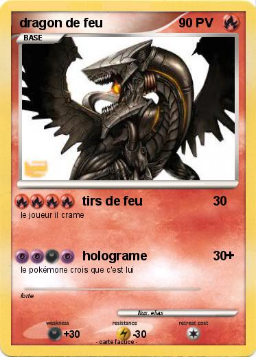 Pokemon dragon de feu