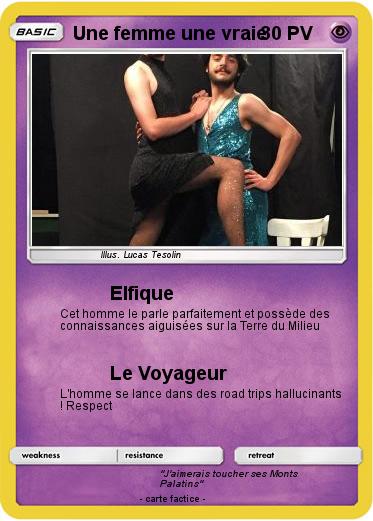 Pokemon Une femme une vraie