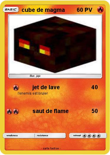 Pokemon cube de magma