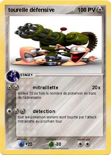 Pokemon tourelle défensive