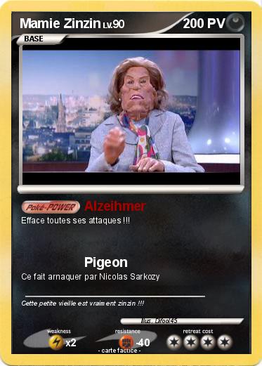 Pokemon Mamie Zinzin