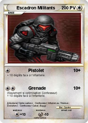 Pokemon Escadron Militants