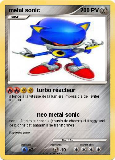 Pokemon metal sonic