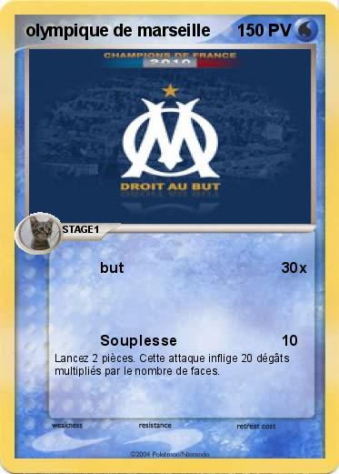 Pokemon olympique de marseille