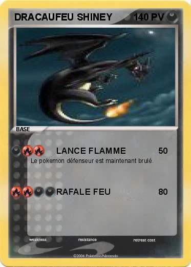 Pokemon DRACAUFEU SHINEY