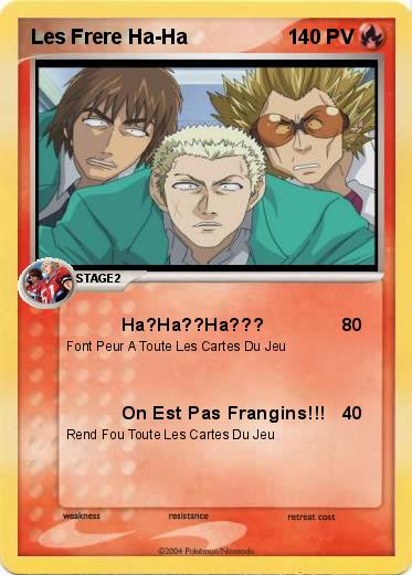 Pokemon Les Frere Ha-Ha