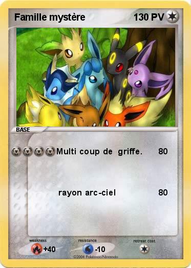Pokemon Famille mystère