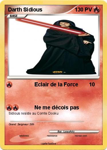 Pokemon Darth Sidious