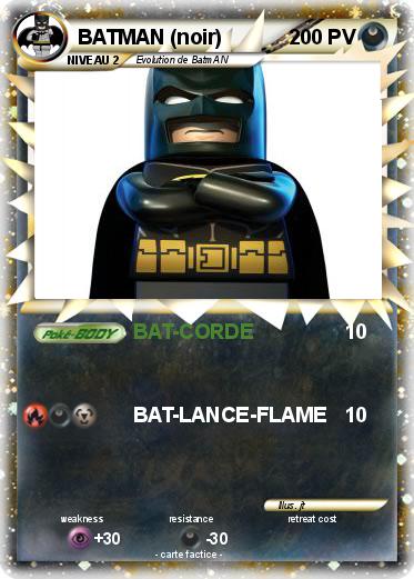 Pokemon BATMAN (noir)