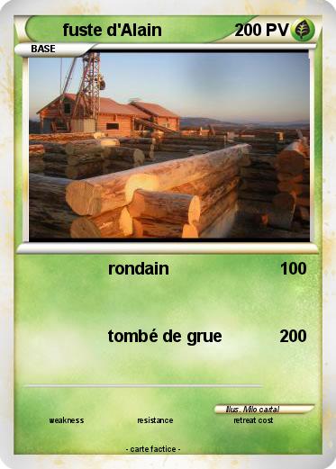 Pokemon fuste d'Alain