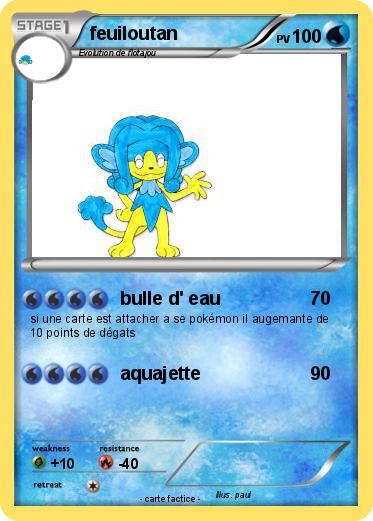 Pokemon feuiloutan