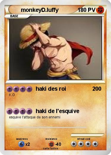 Pokemon monkeyD.luffy