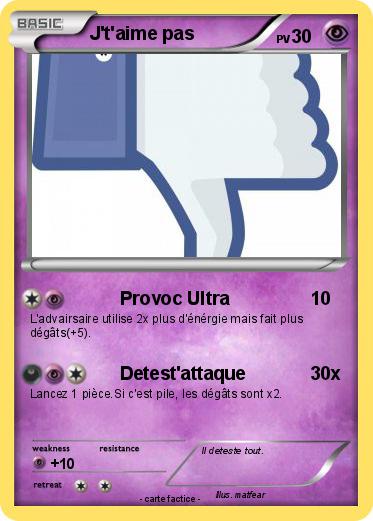 Pokemon J't'aime pas