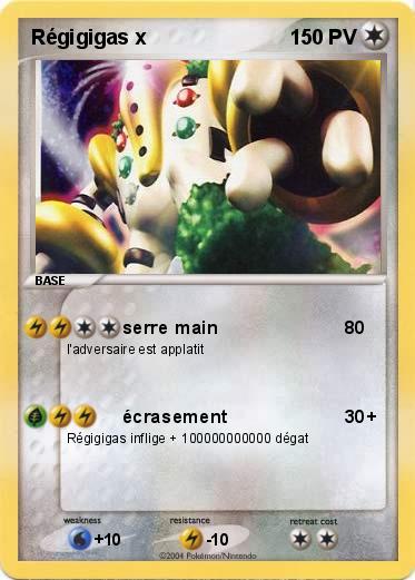 Pokemon Régigigas x