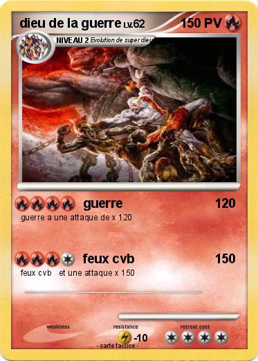 Pokemon dieu de la guerre