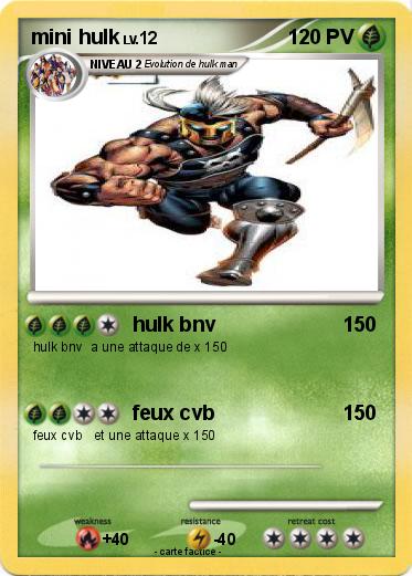 Pokemon mini hulk