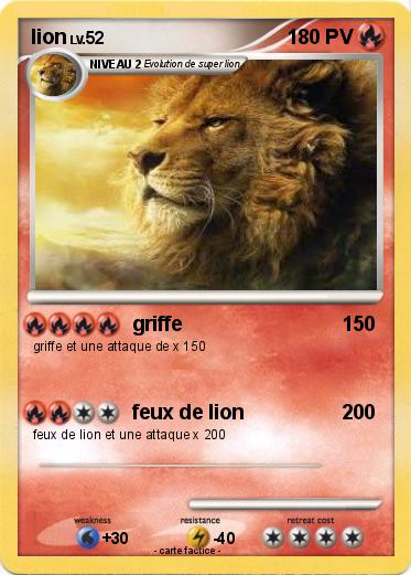 Pokemon lion